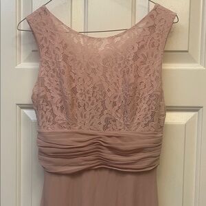 Babyonline Blush Lace Maxi Dress S